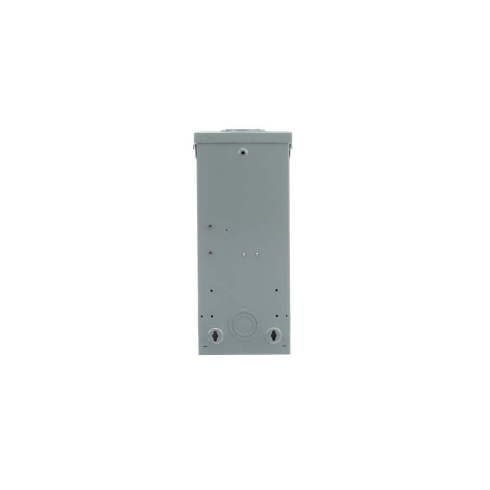 Siemens 100 Amp 2-Space 2-Circuit Main Breaker Outdoor Load Center, model W0202MB1100CU, alternate product view 3