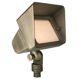Bronze-Tone Rectangular Wall Wash Flood Light