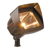 Bronze-Tone Wall Wash Flood Light
