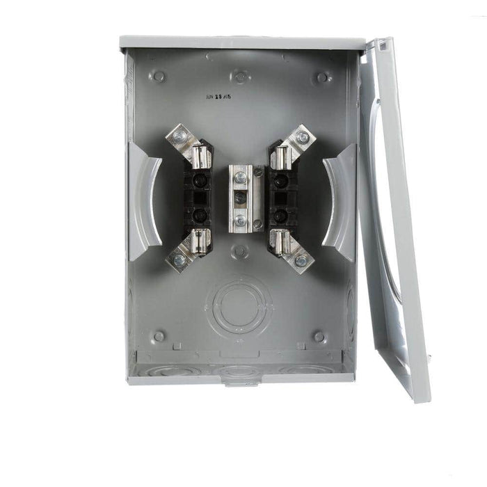 Siemens 135 Amp 4 Jaw Ringless Overhead/Underground Fed Meter Socket, model UAT111-0G, product view