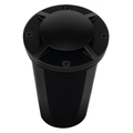 Black multi-aperture marker well light