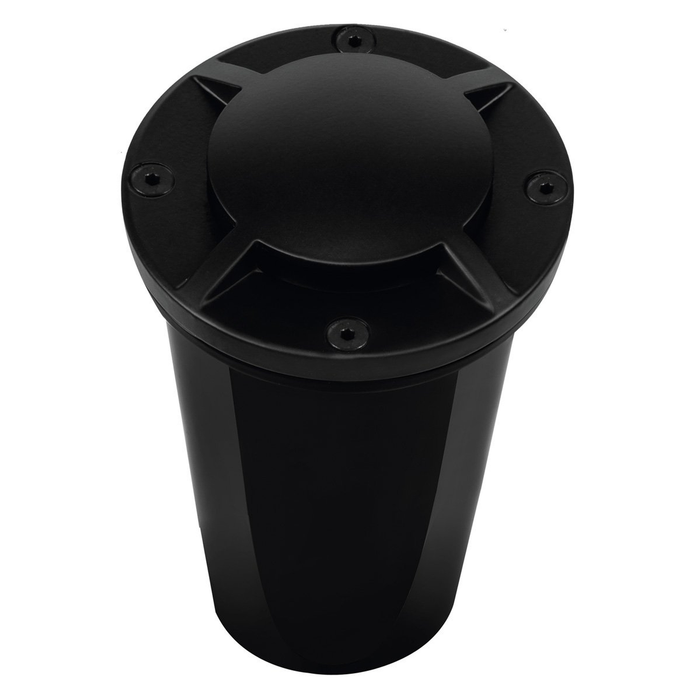 Black multi-aperture marker well light