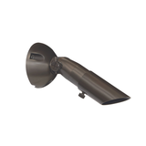 Gun Metal brass mini wall-mount bullet downlight with adjustable shroud