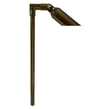 Slotted Stem Path Light, 24 Inch Stem, Bronze, 15° Narrow Beam Angle, 270 Lumens