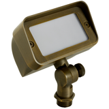 Bronze-Tone Rectangular Directional Flood Light