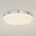 11 Inch Round LED Satin Nickel Ceiling Light, Surface Mount, 950 Lumens