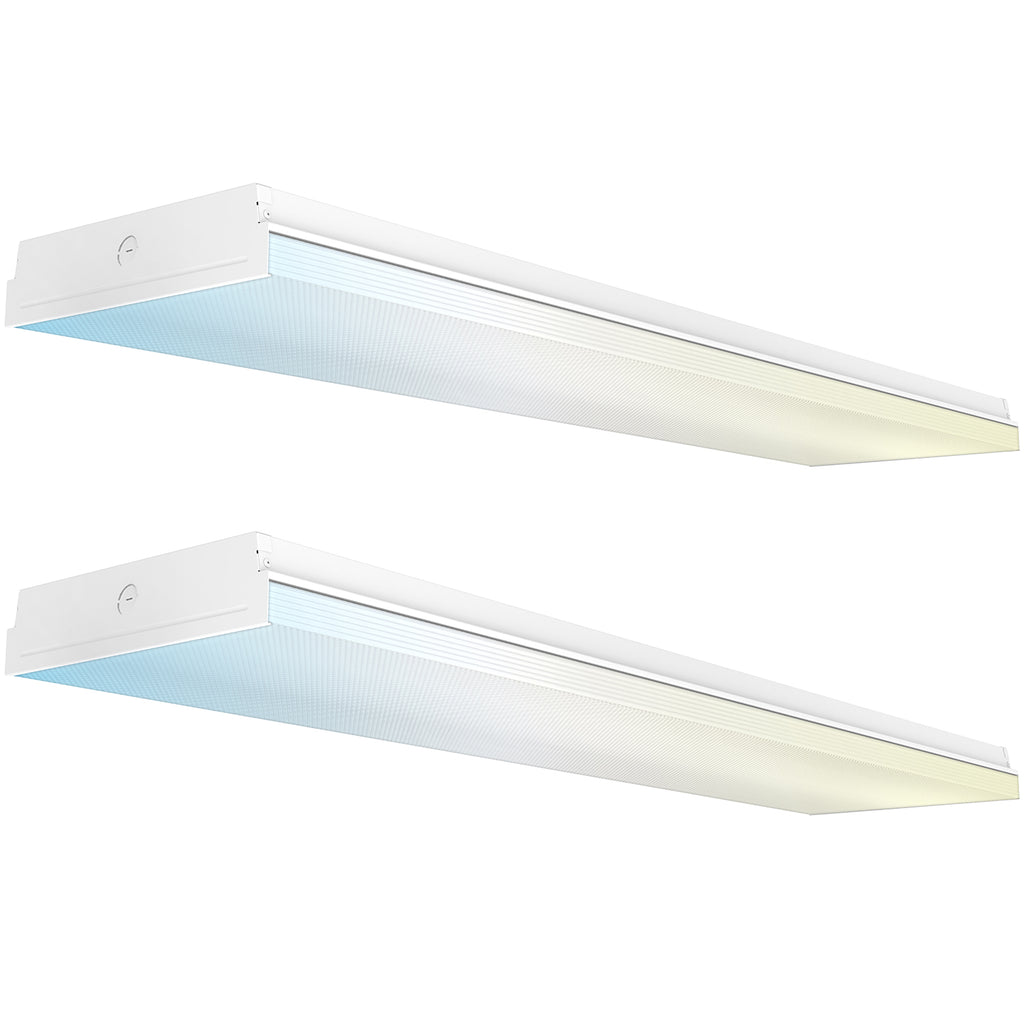 LED Prisma Wraparound, 72W, 4ft x 11in, Selectable CCT, 8500 Lumens