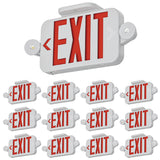 2 Round Head LED Exit Sign (Red)