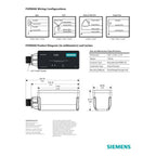 Siemens Boltshield 60kA Single-Phase Type-2 Surge Protective Device, model FSPD060, wiring diagram