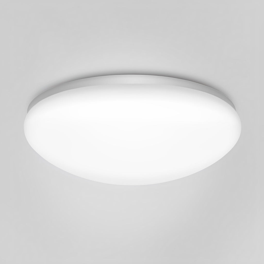 14 Inch Round Mushroom Ceiling Light, Surface Mount, 1700 Lumens