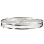 The 14" Brushed Nickel Ceiling Fixture features a low-profile, clean, and modern look with glare-free and even light distribution.