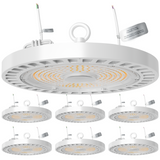 UFO High Bay 150W LED Fixture, White, 21000 Lumens