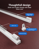 T8 LED Tube, 4ft, Clear, Bypass, Type B, 15W, Single/Double Ended, 1800 Lumens