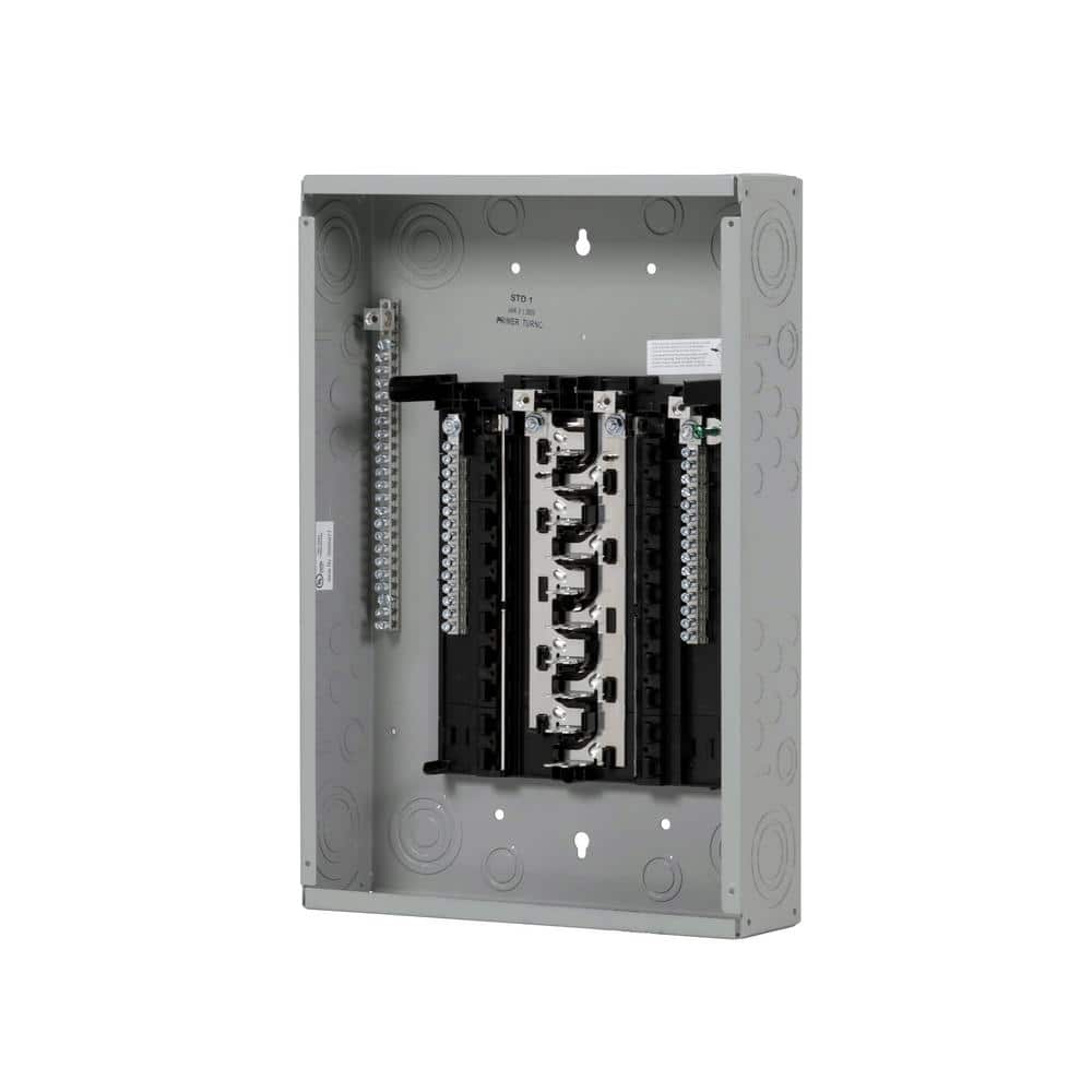 Siemens SN Series 125 Amp 20-Space 40-Circuit Indoor Main Lug Plug-On Neutral Load Center, model SN2040L1125, product view