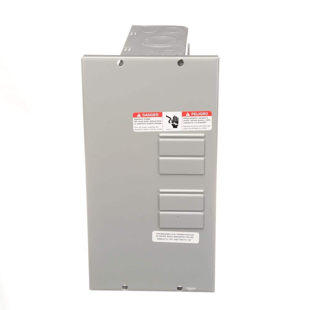Siemens EQ 125 Amp 4-Space 8-Circuit Main Lug Surface Mount Indoor Load Center, model E0408ML1125SU, alternate product view 6