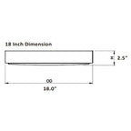 18 Inch dimension of led kitchen ceiling light or ceiling lights for living room 