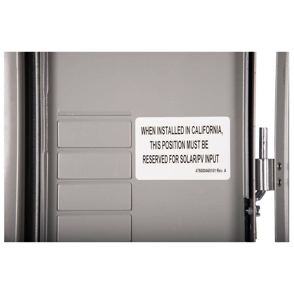 Siemens 200-Amp 24-Space 42-Circuit Surface Mount Solar Ready Meter Load Center Combination, model MC2442B1200ESV, alternate product view 3
