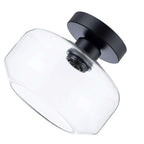 Crafted with a sturdy metal base and a crystal-clear glass shade for lasting beauty.