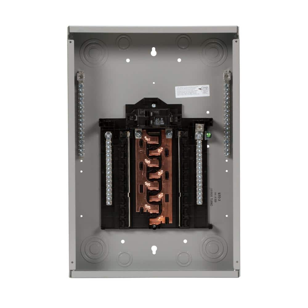 Siemens PN Series 100 Amp 16-Space 32-Circuit Main Breaker Plug-On Neutral Load Center Indoor with Copper Bus, model PN1632B1100C, product view