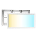 LED Ceiling Panel Light, 20W/18W/16W, 1x2, Selectable CCT, 2000 Lumens