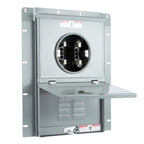 Siemens 100 Amp 10-Space 20-Circuit Overhead Flush Meter Combo Load Center, model MC1020B1100F, alternate product view 4