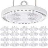 UFO High Bay 200W LED Fixture, White, 28000 Lumens