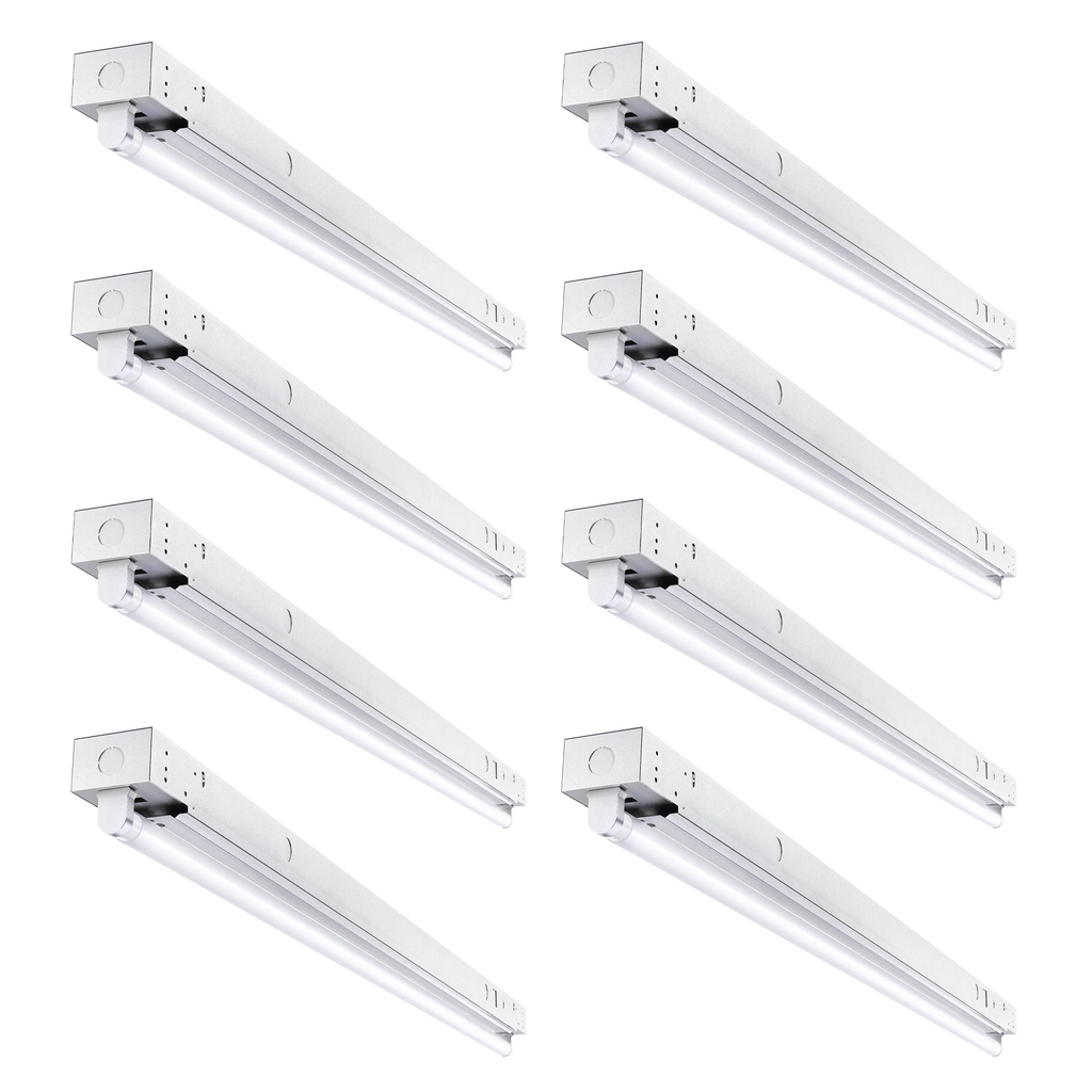 4ft T8 LED Strip Light Fixture, Single-Lamp, Non-Shunted, Single-Ended