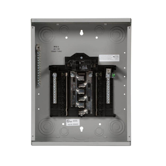 Siemens SN Series 100 Amp 12-Space 24-Circuit Indoor Main Breaker Plug-On Neutral Load Center, model SN1224B1100, product view