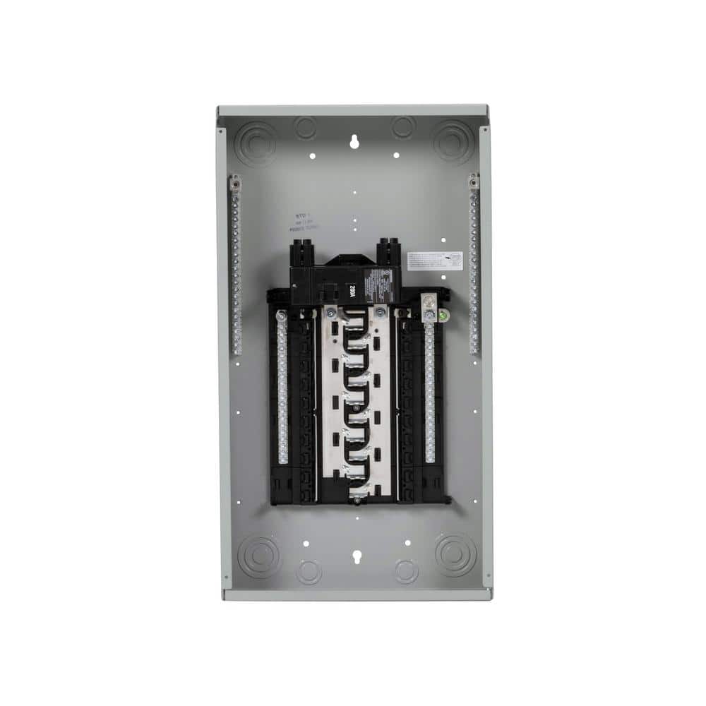 Siemens PN Series 200 Amp 20-Space 40-Circuit Main Breaker Plug-On Neutral Load Center Indoor with Copper Bus, model PN2040B1200C, product view