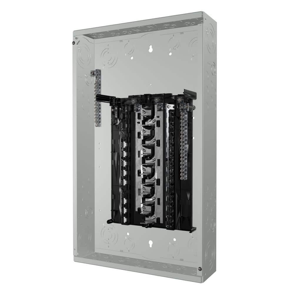 Siemens SN Series 125 Amp 24-Space 24-Circuit Indoor Main Lug Plug-On Neutral Load Center, model SN2424L1125, product view