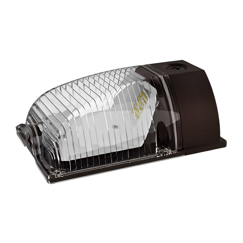 LED Mini Wall Pack, 26W, Dusk to Dawn Photocell, Dimmable, 3500 Lumens