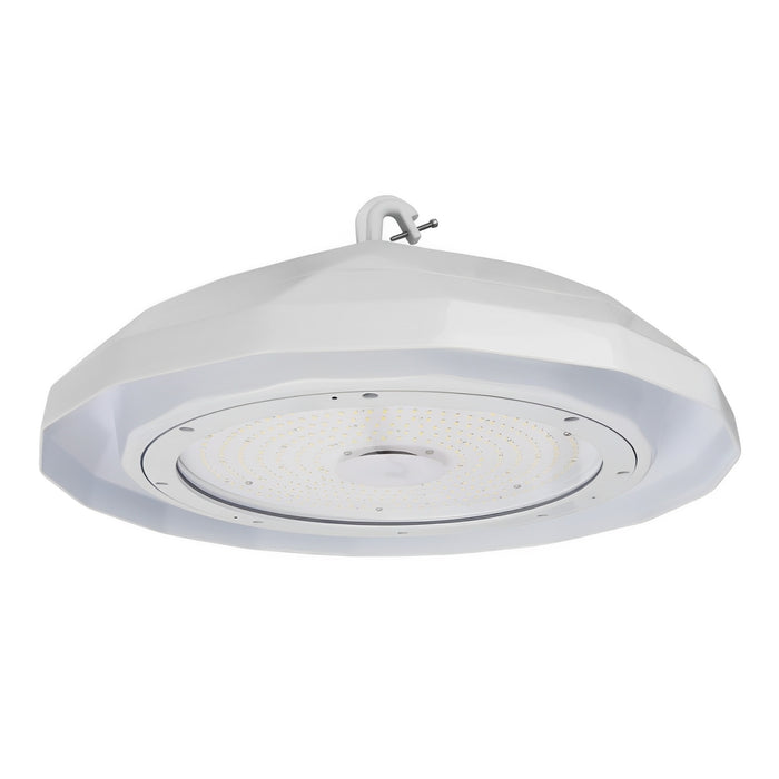 UFO LED High Bay Light Fixture, NSF Food Safe Lighting, 5000K Daylight, 200W, 30000 LM, 100-277V, Dimmable 0-10V, IP65/IP69K Waterproof