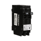 Siemens Type QT Tandem Circuit Breaker, model Q2020U, product label detail, image 10