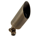 Antique Bronze hooded directional bullet landscape light