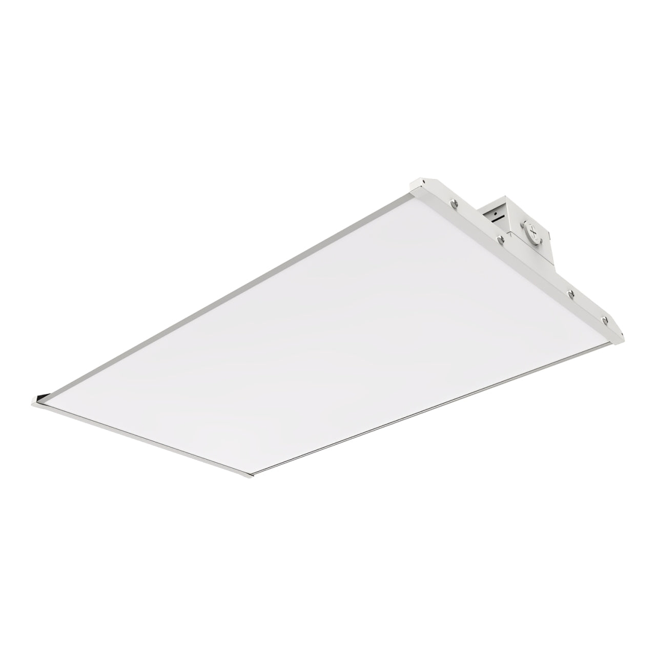The 2-foot linear high bay fixture is equipped with a 5-core, 18AWG 0.16m cable that offers reliable power, ground, and seamless 0-10V dimming control, allowing for further energy savings and customizable light levels.