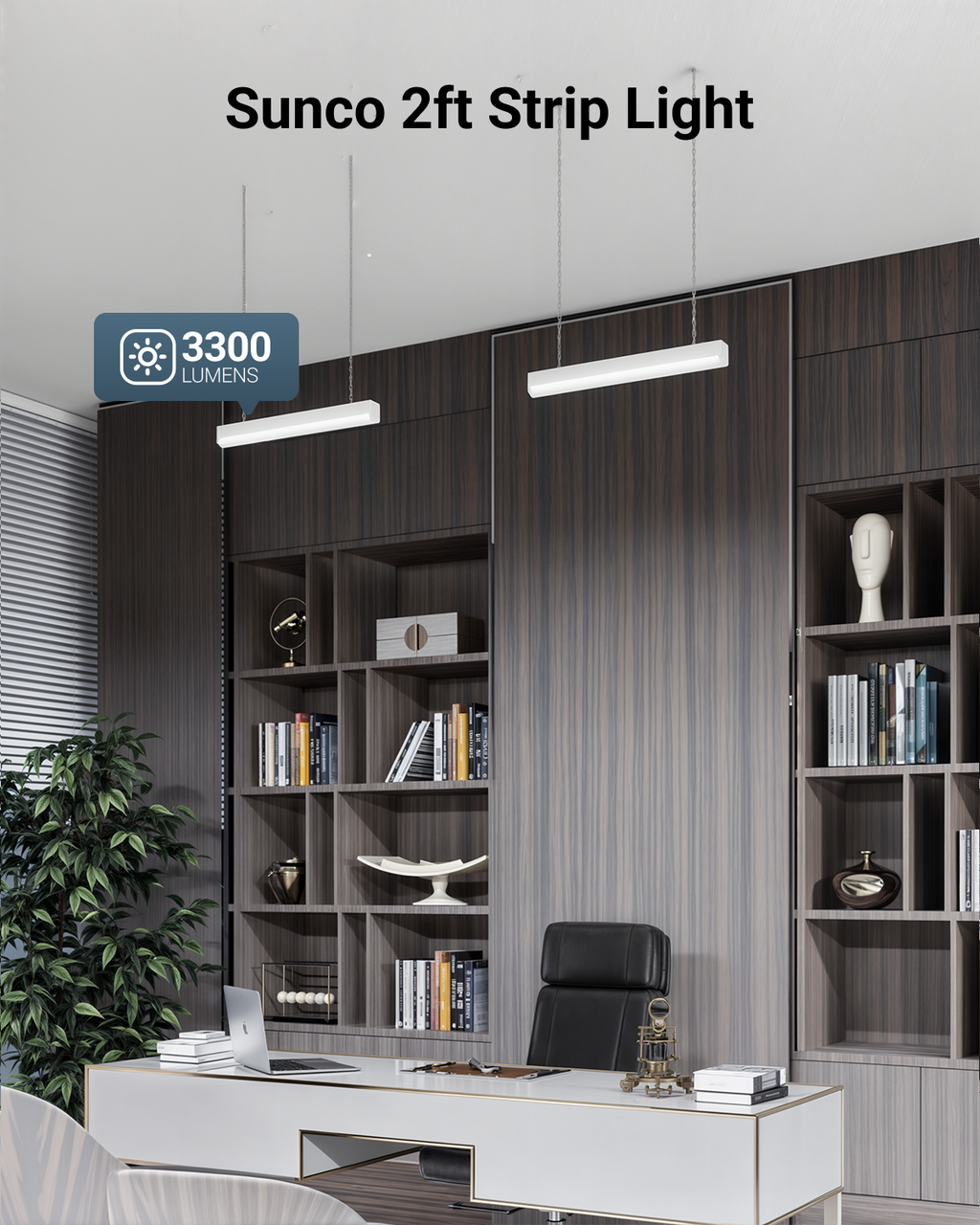 Ideal applications include offices, hallways, garages, and more.