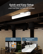 Follow our installation guide for easy setup. Mounting equipment is included.