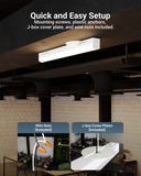 Follow our installation guide for easy setup. Mounting equipment is included.