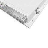 LED Ceiling Panel Light with Sensor Receptacle, 40W/30W/25W/20W/15W, 2x2, Selectable Wattage & CCT, 5000 Lumens