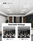 Selectable wattage allows for maximum efficiency and energy savings.