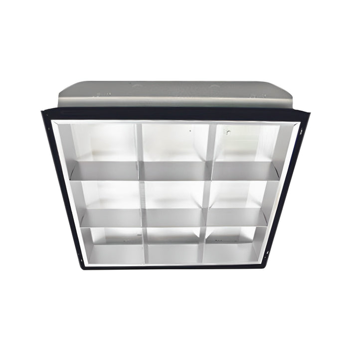 Front View of led troffer light or 2x2 troffer lights