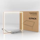 LED Grid Frame Ceiling Light, 50W/40W/30W, 2x2, Selectable Wattage & CCT, 5500 Lumens