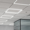 Sunco 2x2 grid ceiling panels fit flush with drop ceilings, perfect for offices and other commercial spaces.