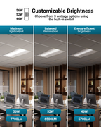 The 2x4 size and center basket design provides even and widespread light distribution for any large space, making it ideal for use in offices, hospitals, schools, and more.