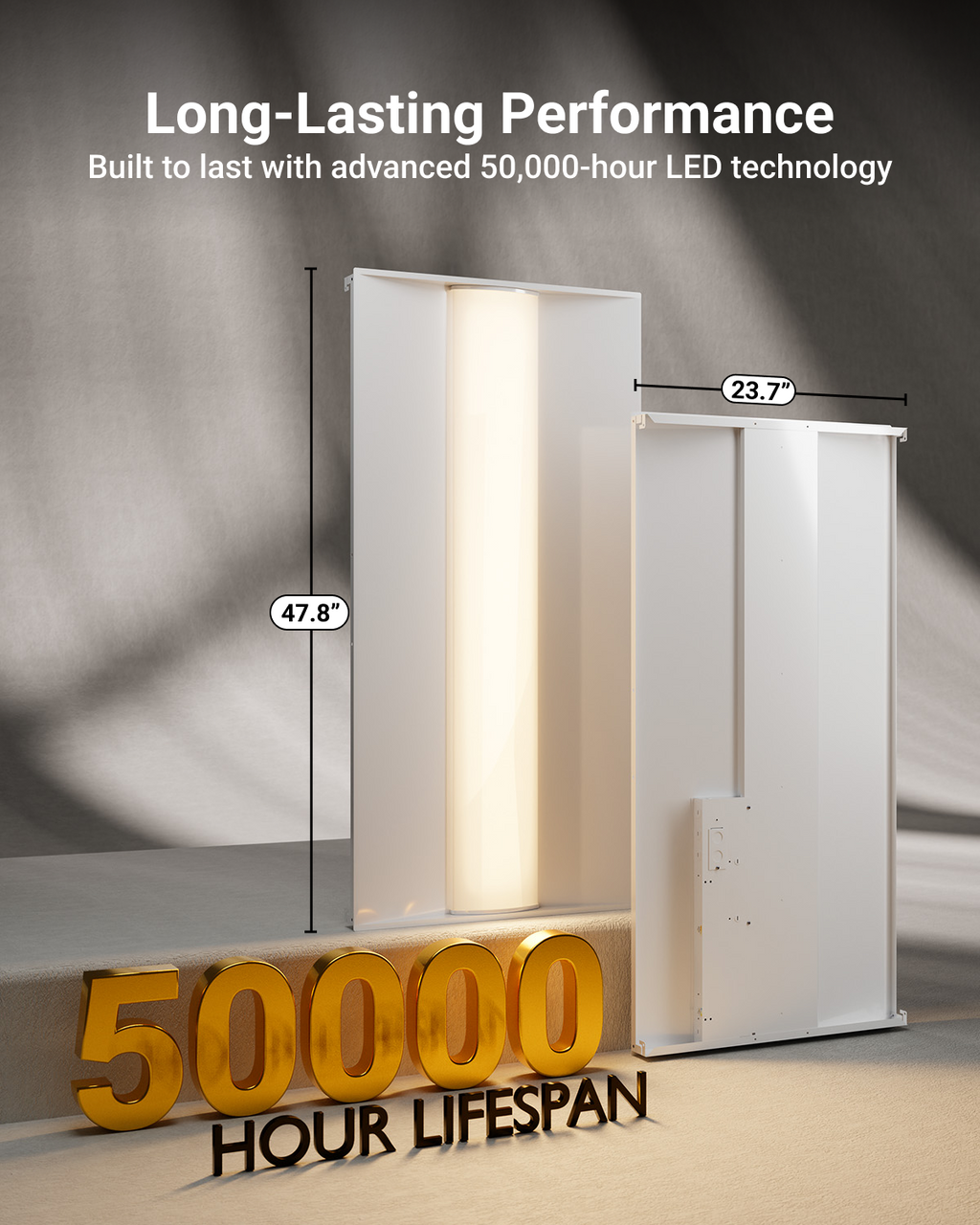 Simply install in 3 easy steps. There's no need to remove existing fixtures for retrofit application.