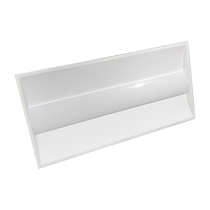 2x4 Center Basket LED Troffer Panel Light, 30/40/50/60/72W, 5 Color Selectable 3000K | 3500K | 4000K | 5000K | 6500K, Dimmable Drop Ceiling Lights, Damp Rated, 100-277V, ETL & DLC Premium