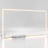 Sunco's 2x4 grid ceiling panel comes with a metal junction box.