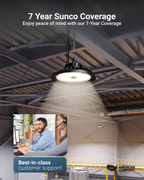 7 Year Protection! Say hello to a brighter future with Sunco benefits - industry-leading coverage, support, and peace of mind.