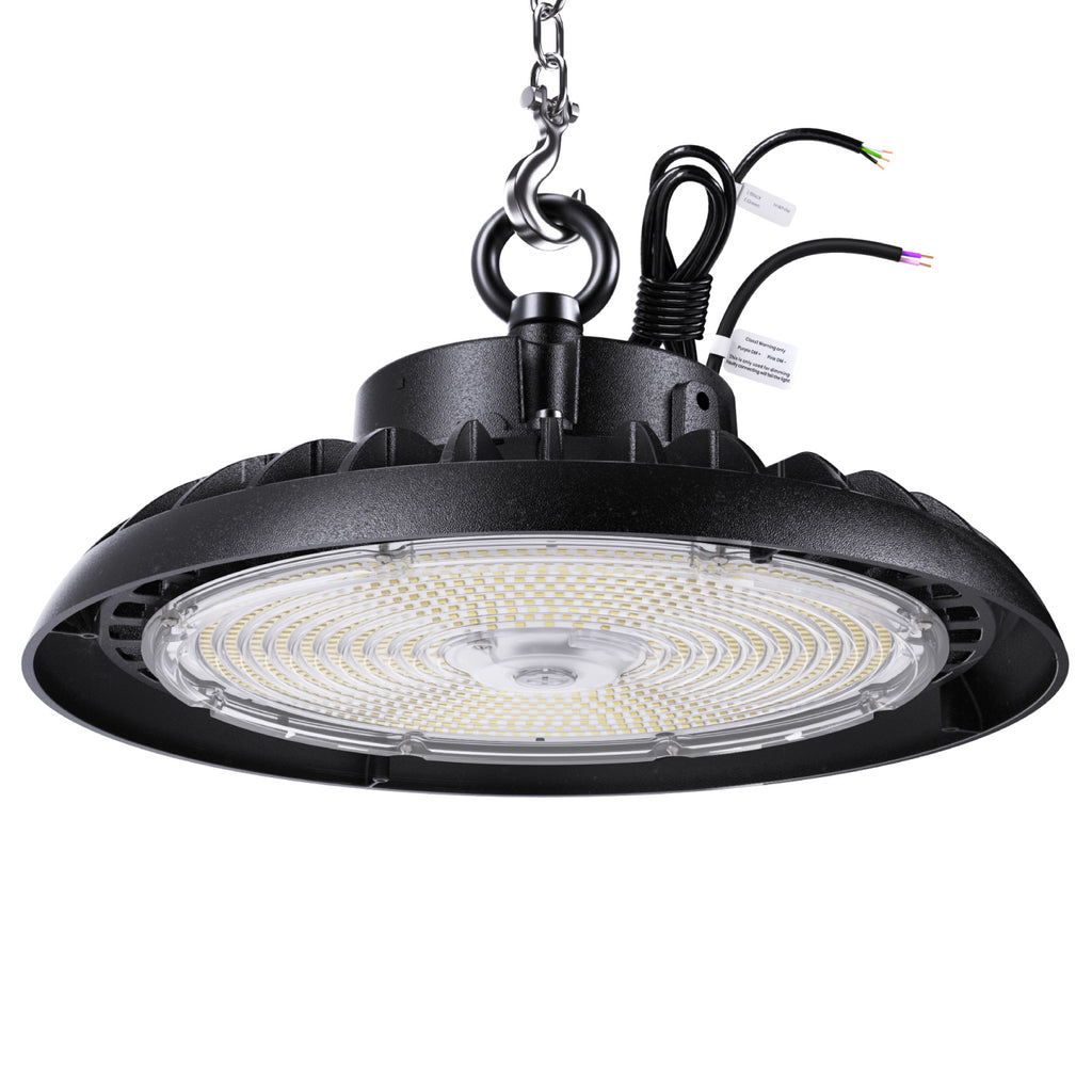 With its shatter-resistant aluminum housing, our UFO High Bays replace outdated HID fixtures with resilient and durable illumination.