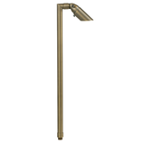 Brass Adjustable Single Head Path Light in Antique Bronze, alternate product view